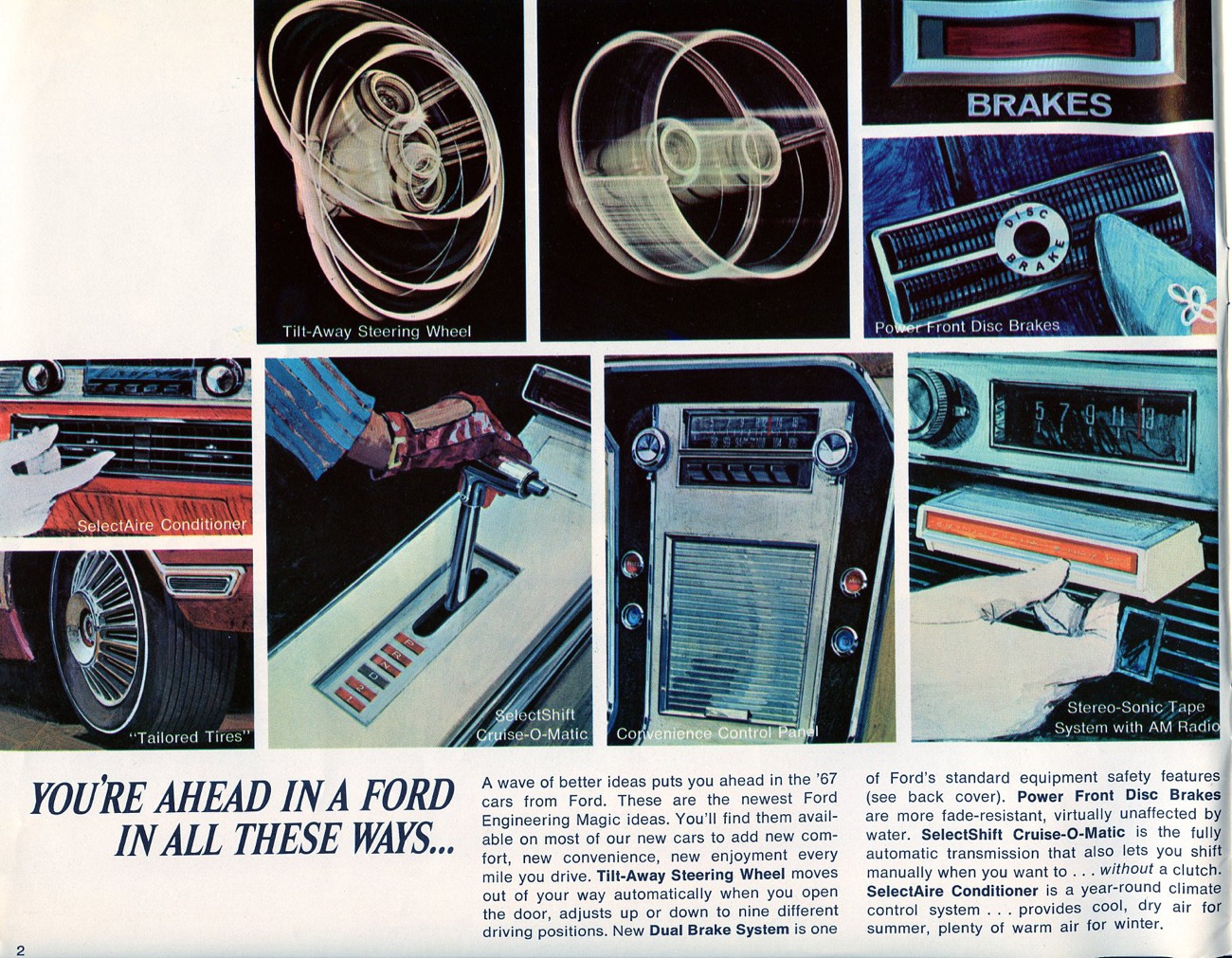 1967 Ford Full-Line Brochure Page 4